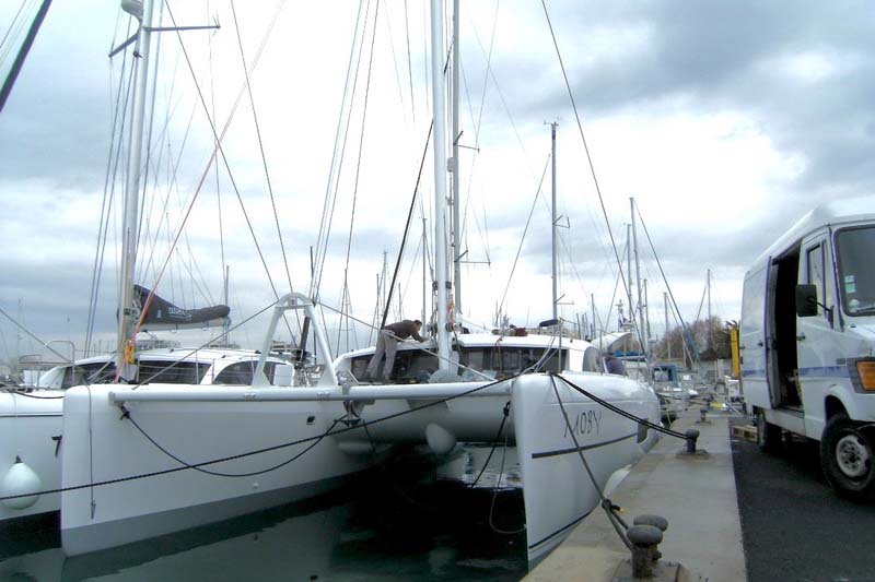 Mise à l&rsquo;eau de Moby