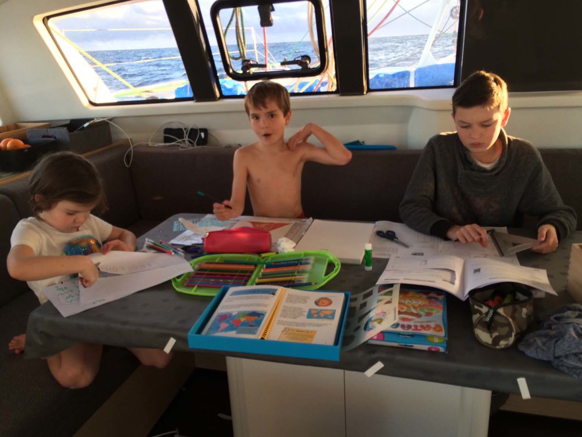 L&rsquo;école à bord