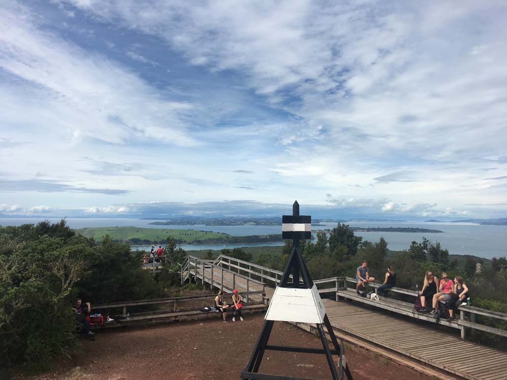 Rando à Rangitoto, l’île-volcan