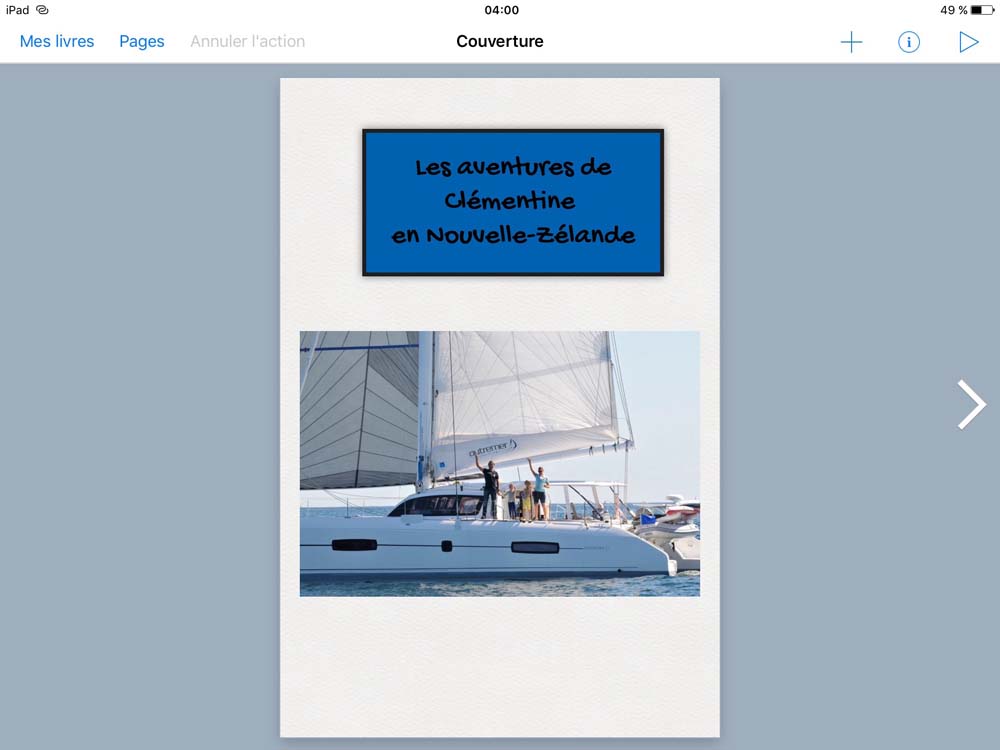 Clémentine Aplati en Nouvelle-Zélande