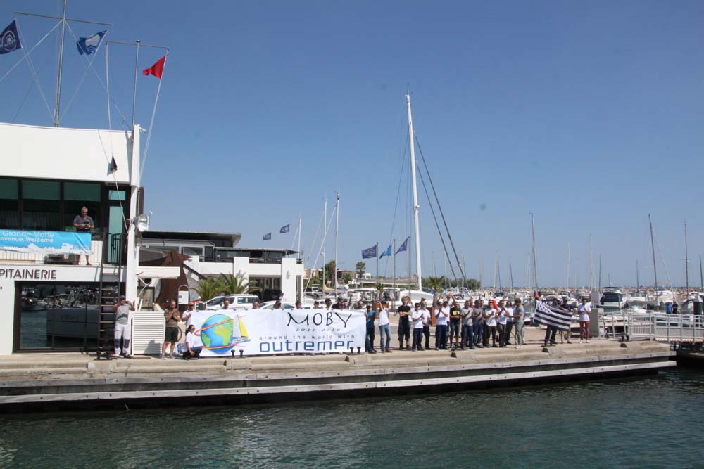 Arrivée à la Grande Motte