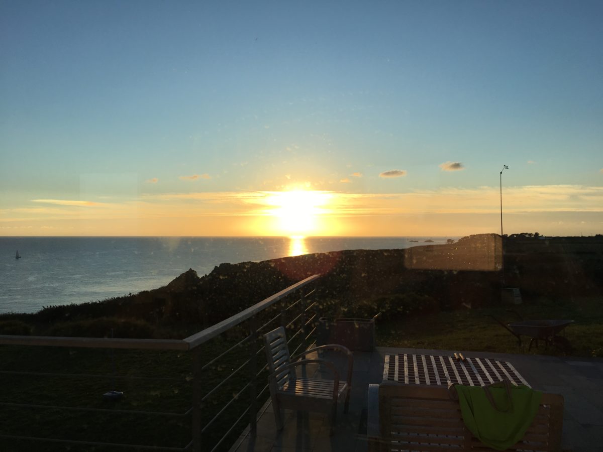 Le retour à terre…